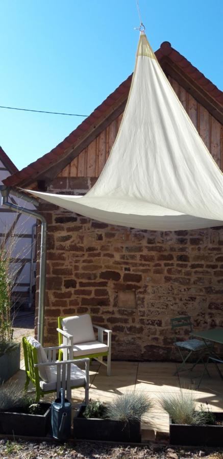 Gite Pour 2 Wingen Exterior photo